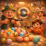 Preisschießen um Ostereier