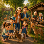 Plakat Ausflug Wildpark Frankenhof
