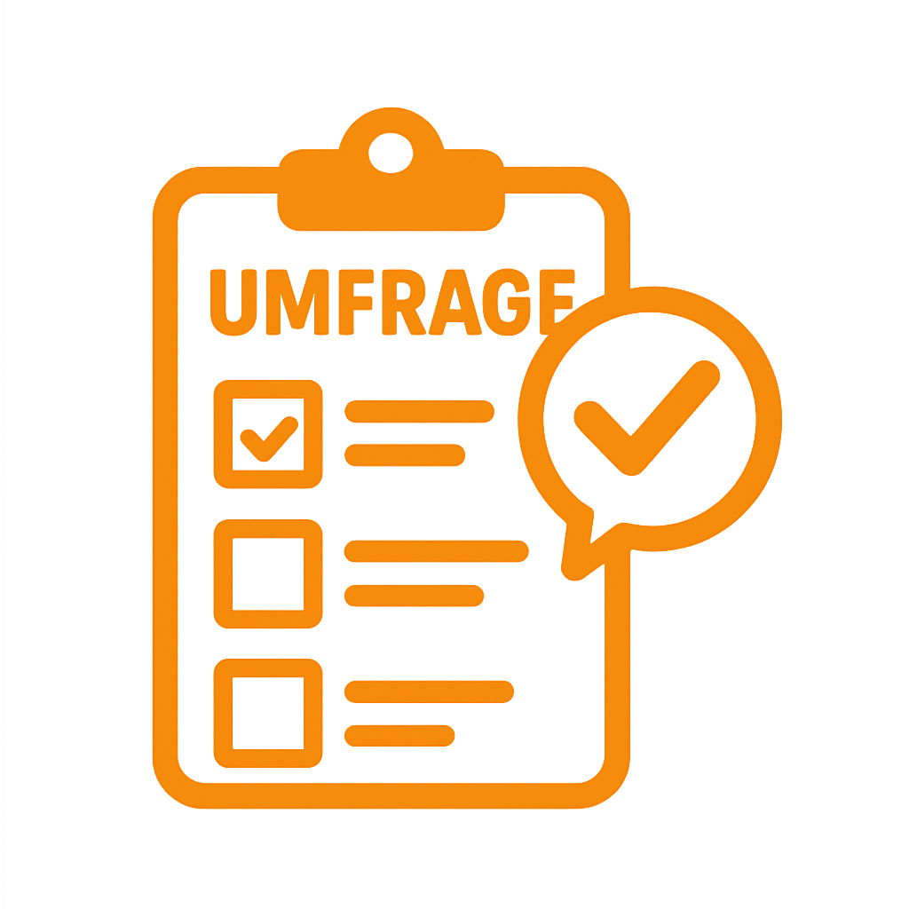 Piktogramm für eine Umfrage