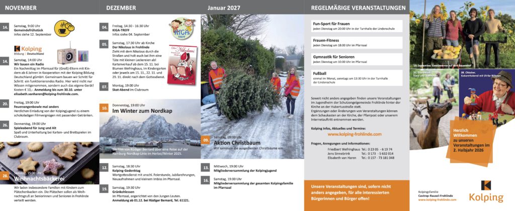 Flyer Programm 2. Halbjahr 2026