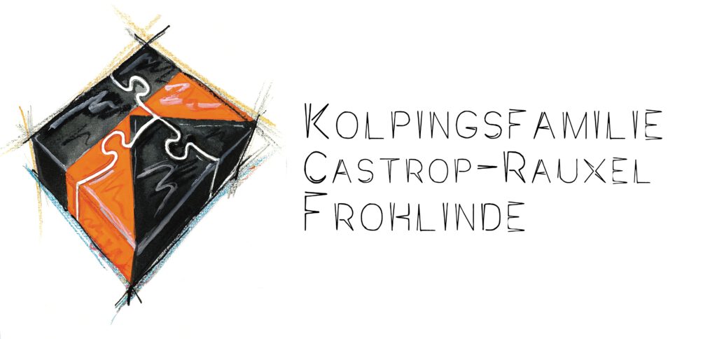 Puzzle Kolping-Logo mit Schriftzug Kolpingsfamilie Castrop-Rauxel Frohlinde