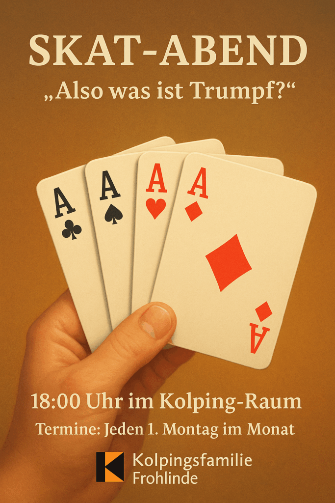 Kartenfächer mit Assen