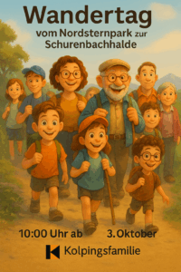 Viele Menschen, die wandern gehen